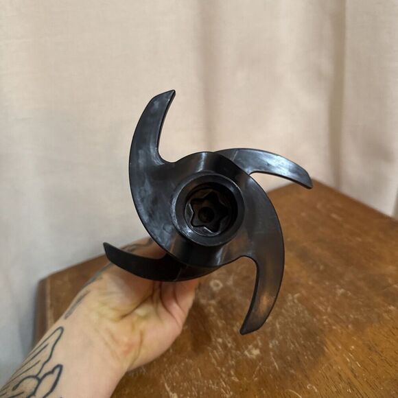 Ninja Blender Food Processor Bread Dough Hook Blade Replacement for 64z Bowl - Picture 7 of 7